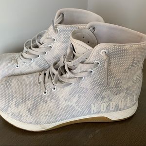 NoBull High-Top White Camo Trainers